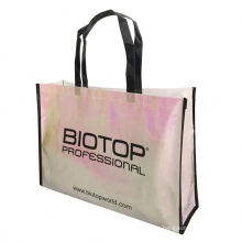 New design glitter golden non-woven shopping bag